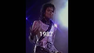 Michael Jackson Evolution of Ankle Breaker Rock with you 1979 - 1996 #michaeljac