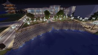 【MineCraft】一級建築士を目指して!! 第35話 ~臨海公園/Sea side park~ 【実況】