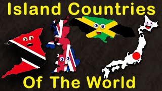Island Countries of the World | Geography Size Comparisons