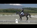 2018.4.21 御殿場馬場馬術競技会part1 2018 第6競技 jef馬場馬術l1課目2013 津田脩子 hアフロダーテ号