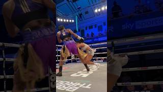 Huge knockdown from Caroline Dubois!! 💥💣