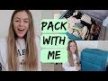 PACK WITH ME | Camp America