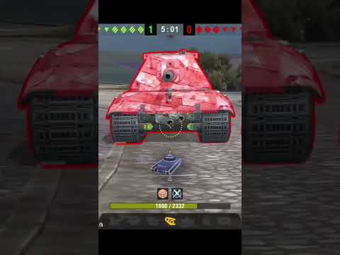 Bombardeo de World of Tanks | E75 vs E100 #worldoftanksblitz #wotb #wotblitzindonesia #shorts #e75