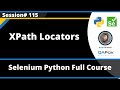 XPath Locators (Selenium Python - Session 115)