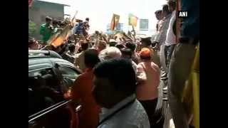 BJP protests on DND flyway, demands it to be made toll-free