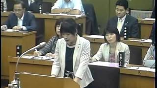 枚方市議会　平成27年6月定例月議会　前田富枝議員