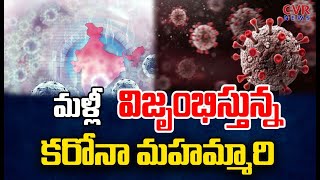 ప్రజలను మళ్లీ వెంటాడుతున్న కరోనా మహమ్మారి | Carona In India | CVR News