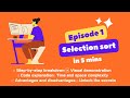 📺 Episode 1: Selection Sort - Simplified and Sorted! (Algorithm Explained)