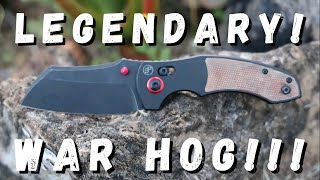 The Legendary Pickled Steel WAR HOG! (Full Review, designed by Johan Jordaan)