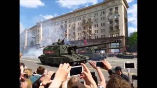 Генеральная репетиция парада Победы 07.05.2016