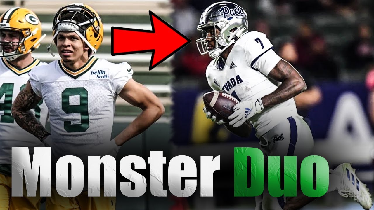 THE PACKERS DRAFTED A MONSTER WR DUO! (CHRISTIAN WATSON X ROMEO DOUBS ...