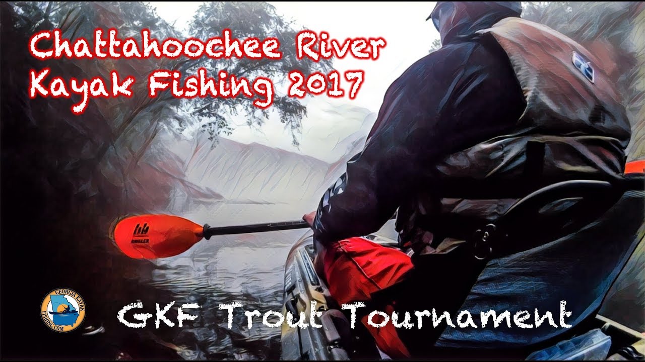 Kayak Fishing The Chattahoochee River 2017 - GKF Hooch Shootout - YouTube