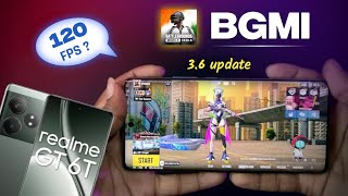 realme GT 6T BGMI Test 3.6 Update !! realme UI 6.0 \u0026 Android 15