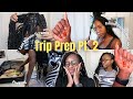 TRAVEL PREP PT. 2 | Island Twists over Locs, Packing, DIY Nails and more