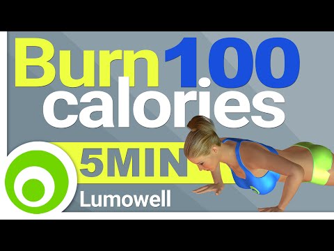 Burn 100 Calories in 5 Minutes to Lose Weight at Home Burn 100 Calories in 5 Minutes to Lose Weight at Home