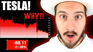 Tesla Stock Price is GOING DOWN! why it is
