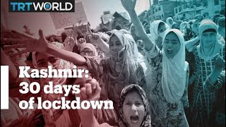 Lockdown of India-administered Kashmir completes 30 days