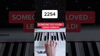 Someone You Loved - Lewis Capaldi (Piano Tutorial) #someoneyoulovedlewiscapaldi #pianoshorts