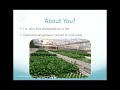 commercial greenhouse planning webinar