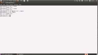 Shell Scripting Tutorial-5: Text Files: Create, Merge & Play