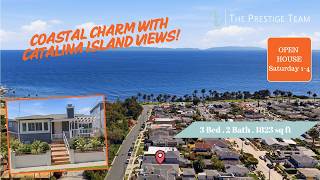 🌊 OCEAN VIEW HOME IN SAN PEDRO 3 BED | 2 BATH | Catalina & Sunset Views!