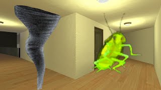 Cockroach Super And Tornado Nextbot Gmod