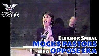 Feminist Eleanor Smeal Mocks Pastors In Archived Speech