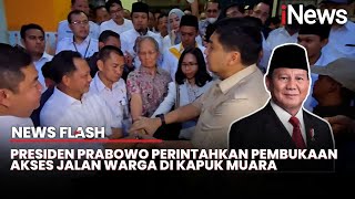 Menteri PKP Perintahkan Pembongkaran Tembok Pembatas Perumahan di Kapuk Muara | News Flash