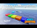 How to use BUTTON CONTRAPTIONS in Obby Creator!