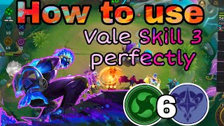 Here's how to use Vale skill 3 properly//OP combo//