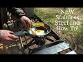 New PF Stainless Steel and Cooking in a Stainless Steel Skillet