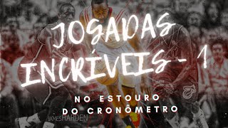 NBA highlights - Jogadas incríveis - no estouro do cronômetro