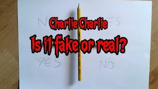 is Charlie Charlie real? #Charliecharlie #real #or #fake #video