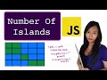 Number of Islands Leetcode 200 | Recursion | Depth First Search | Amazon Interview Question
