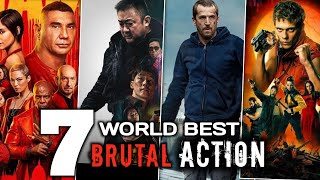 Top 7 Brutal Action Movie On Netflix \u0026 Prime Video, || Hindi Dubbed || Cinema Review