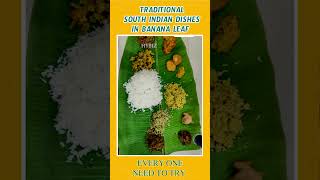 South Indian Traditional Food Serving on Banana Leaf | Hybiz tv