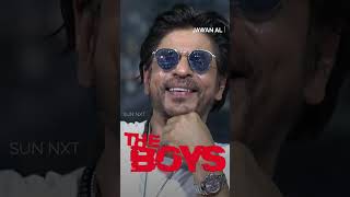 The Boys ft Vijay Sethupathi 😎 #atlee #anirudh #jawan #shahrukh #sunnxt #shorts