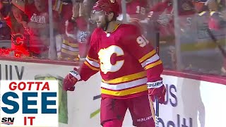 GOTTA SEE IT: Oilers, Flames Break Playoff Record, Combine For Four Goals In 1:11