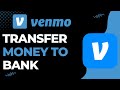 How to Transfer Money from Venmo to Bank | 2023