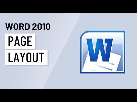 Word 2010: Page Layout Word 2010: Page Layout