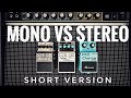 Mono VS Stereo with Roland JC-40 and Boss Pedals - SHORT VERSION