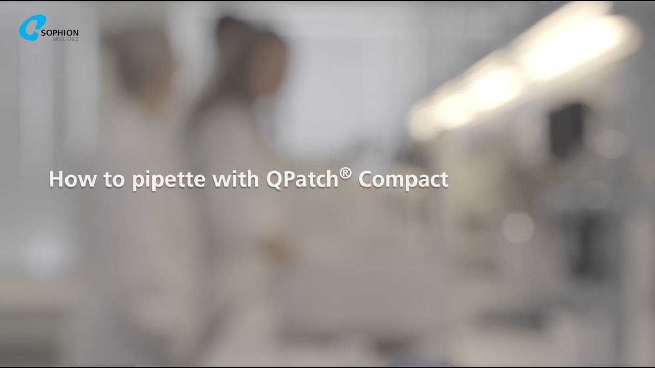 How To Pipette With Qpatch Compact Youtube