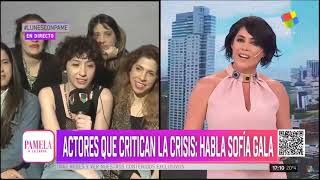 Tenso cruce entre Pamela David y Sofía Gala