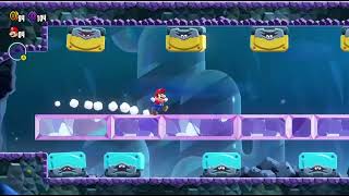 New Super Mario Bros wonder (Mario, yoshi, peach and daisy, nabbit) gameplay