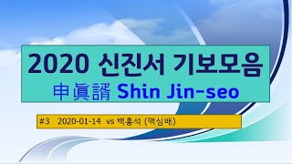 2020 [신진서 申眞諝 Shin Jin seo  기보모음] 3   vs 백홍석