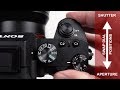 How to reverse / swap Shutter & Aperture dials on Sony a7iii a7Riii Sony Alpha Quick Tip