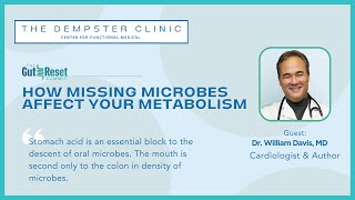 How Missing Microbes Affect Your Metabolism with Dr. William Davis, MD