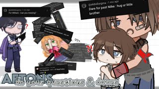 Afton Family Does Your Questions and Dares! | FNAF - Afton Family / READ DESC / Gacha Nebula ☆