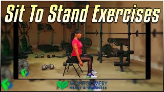 Sit to Stand Squat Exercises  |  Benefits Of Working Out | Healthy Living | Heart and Wellness