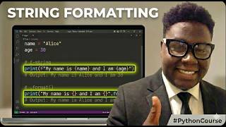 9 | String Formatting | How to format Strings in Python